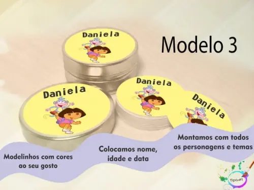 Latinhas -dora Aventureira