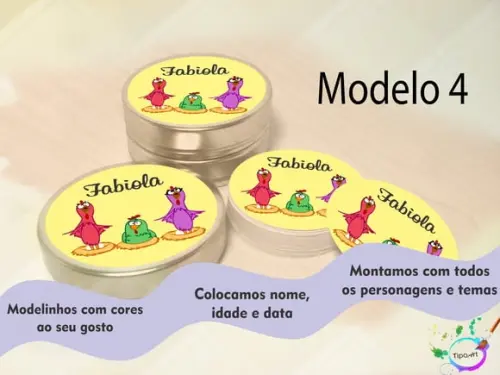 Latinhas -galinha Pintadinha