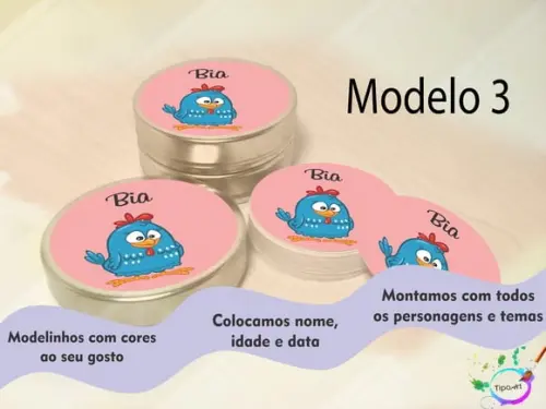 Latinhas -galinha Pintadinha