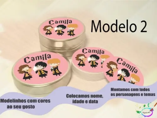 Latinhas -harry Potter-modelo 2