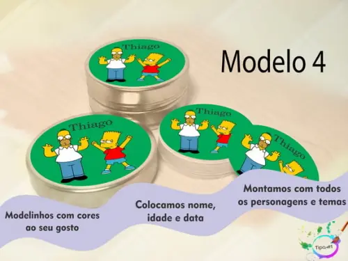 Latinhas -homer Simpson
