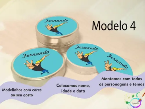 Latinhas -johnny Bravo
