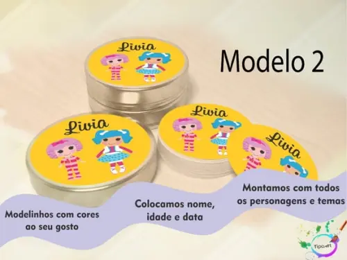 Latinhas -lalaloopsy