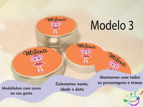 Latinhas -lalaloopsy