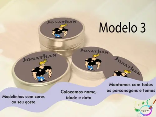 Latinhas -johnny Bravo
