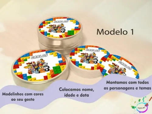 Latinhas -lego