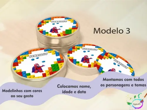 Latinhas -lego