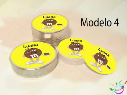 Latinhas -m&m