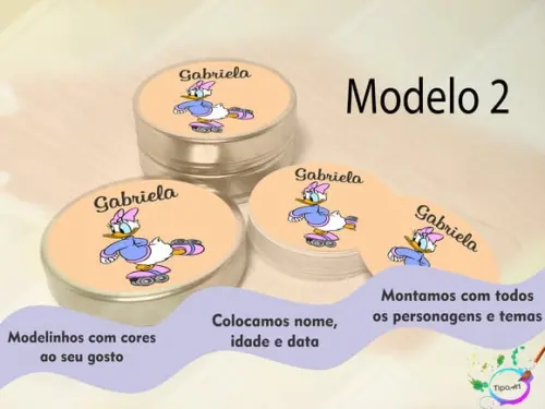 Latinhas -margarida