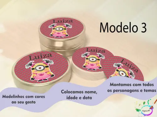 Latinhas -minions