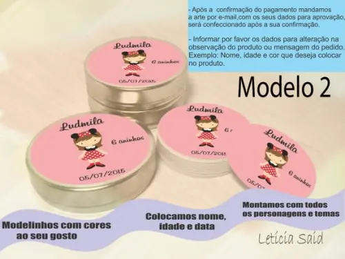 Latinhas -minnie