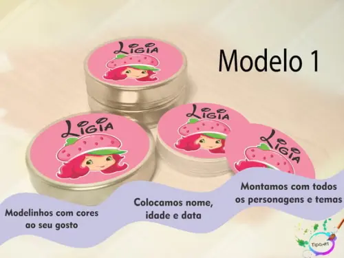 Latinhas -moranguinho