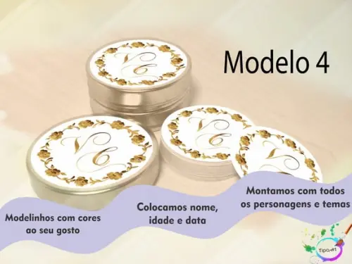 Latinhas -monogramas Florais