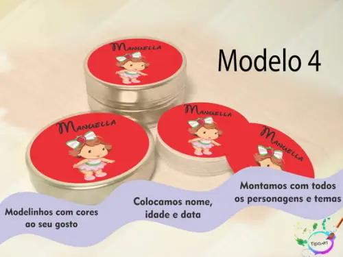 Latinhas -moranguinho