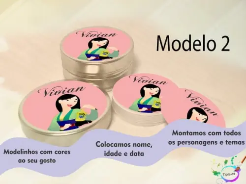 Latinhas -mulan