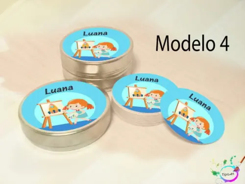 Latinhas -pintando o 7