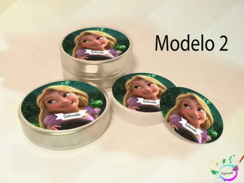 Latinhas -rapunzel