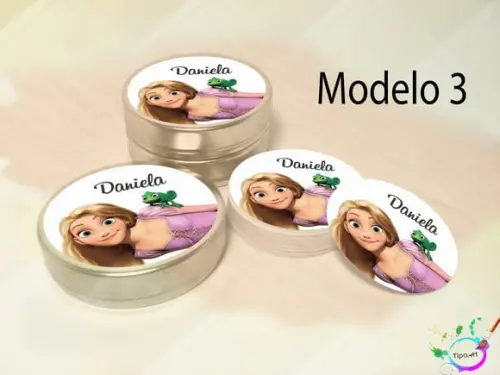 Latinhas -rapunzel