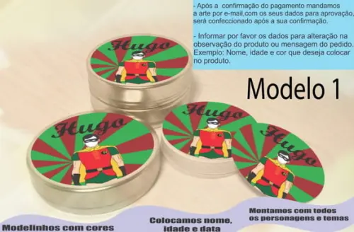 Latinhas -robin