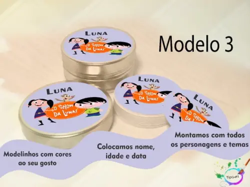 Latinhas -show da Luna