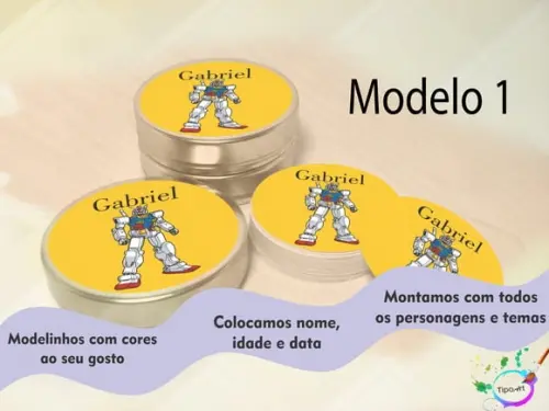 Latinhas -transformers