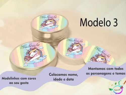 Latinhas -unicórnio