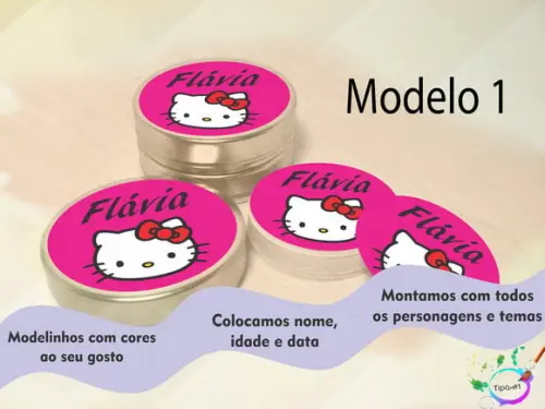 Latinhas-hello Kitty