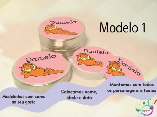 Latinhas-garfield