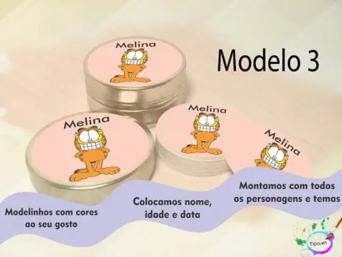 Latinhas-garfield
