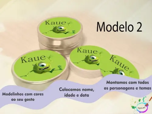 Latinhas-mike Wazowski