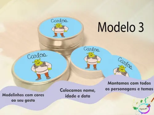 Latinhas-shrek