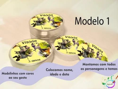Latinhas-shrek