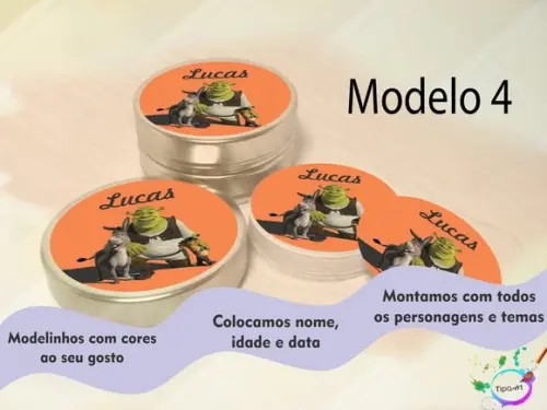 Latinhas-shrek