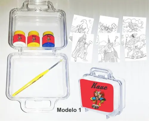 maletinha colorir- Thor