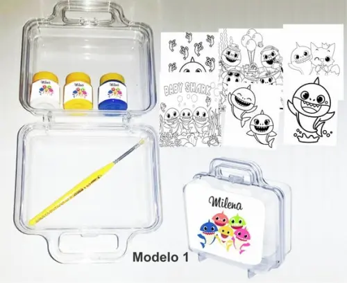 maletinha colorir-Baby shark
