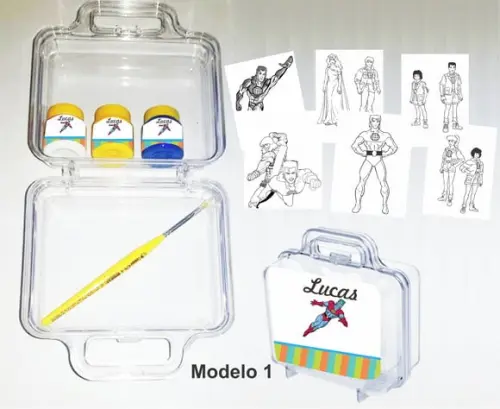 maletinha colorir-Capitão Planeta