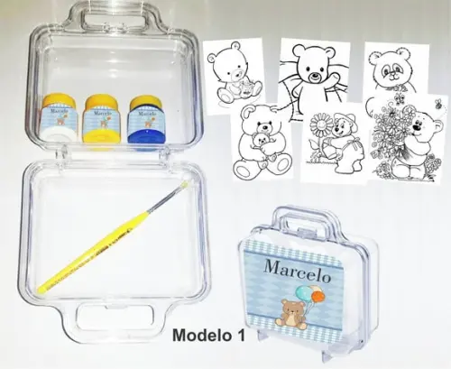 maletinha colorir-Ursinho