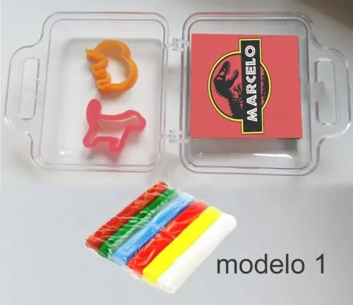 Maletinha Massinha -dinossauros