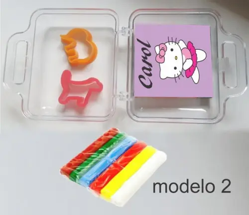 Maletinha Massinha -hello Kitty