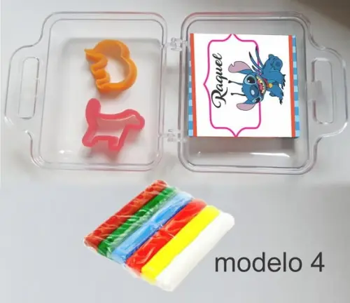 Maletinha Massinha -stitch e Lilo