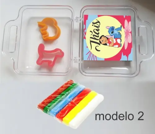 Maletinha Massinha -stitch e Lilo