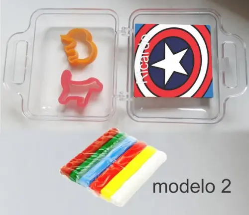 Maletinha Massinha-capitão America