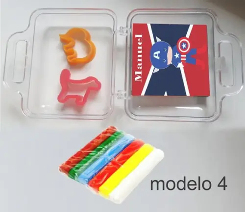 Maletinha Massinha-capitão America