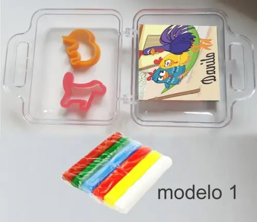 Maletinha Massinha-galinha Pintadinha