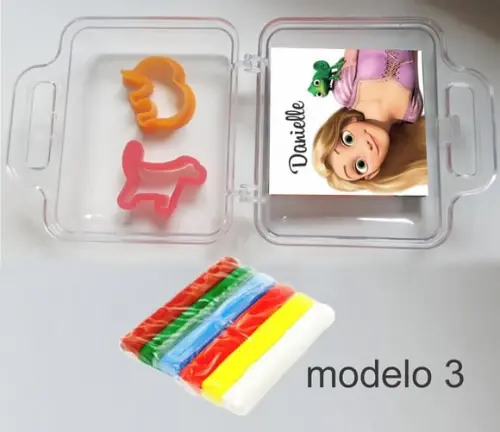 Maletinha Massinha-rapunzel