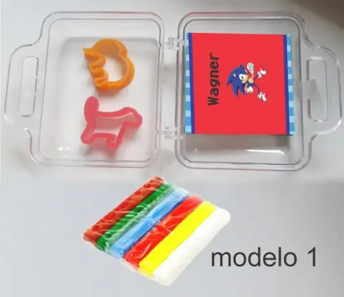 Maletinha Massinha-sonic