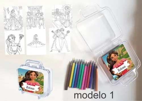 Maletinha Mini Lapis de Cor-elena de Avalor