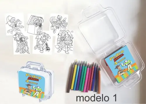 Maletinha Mini Lapis de Cor-toy Story