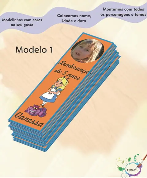 Marcador de Livro-alice