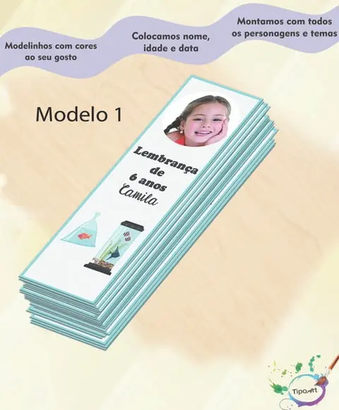 Marcador de Livro-aquário